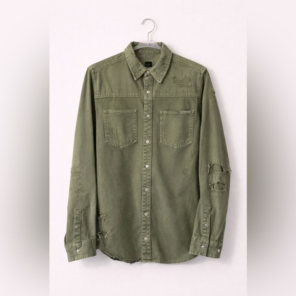 Zara Other - NEW W/O TAG | Men’s Zara Green Denim Jacket